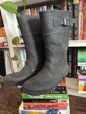 Kamik Black Kid’s Rain Boots